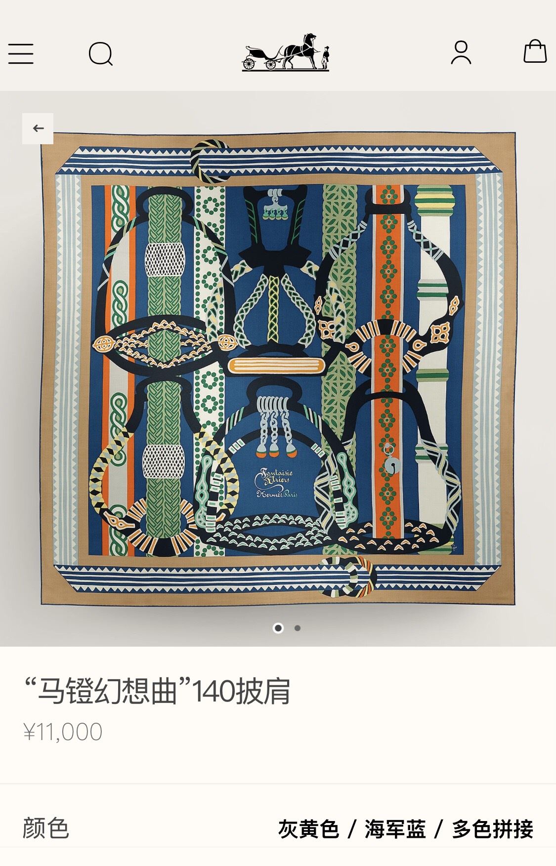 Hermes Scarf